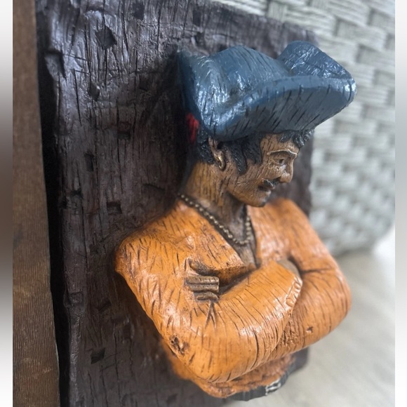 Polyarts Other - RARE original Buccaneer Pirate Vintage 60s Polymatrix Polyart Wall Decor 3D Art